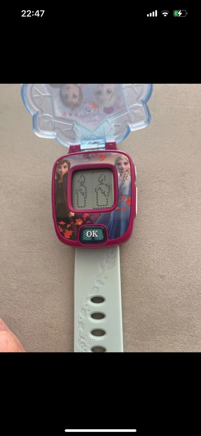 Montre interactive Vtech / Reine des neiges - photo numéro 3
