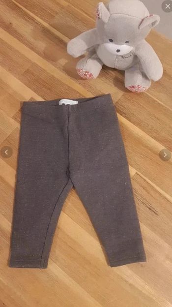 Legging gris épais