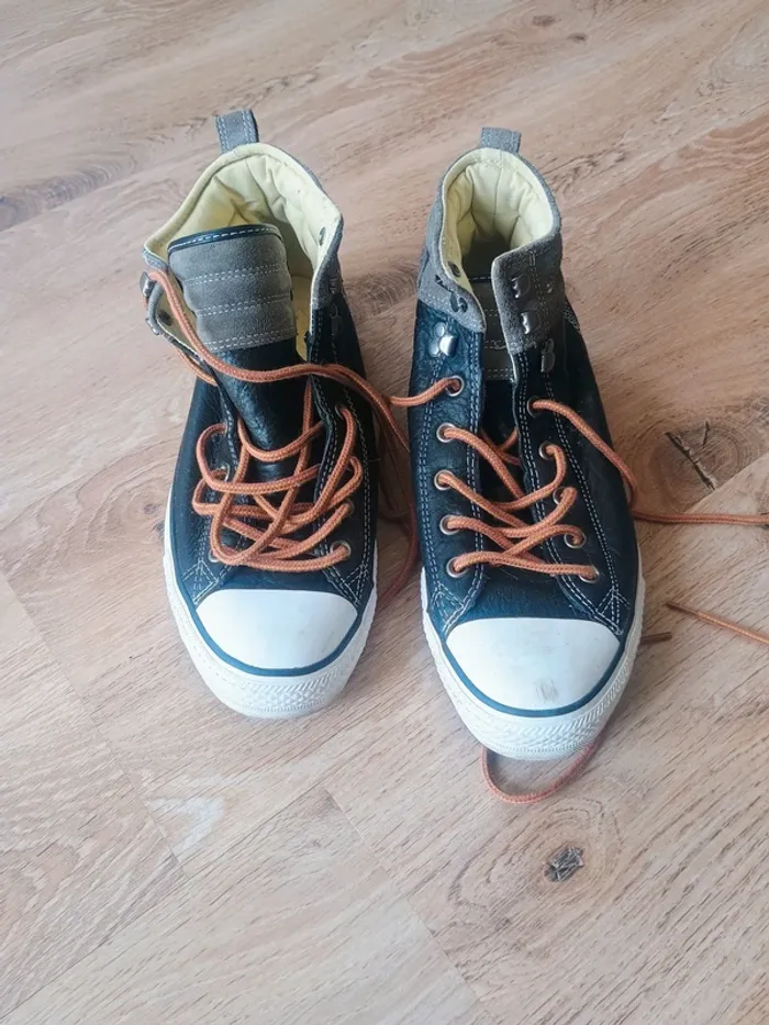 Baskets montantes Converse Chuck Taylor bleues T44.5