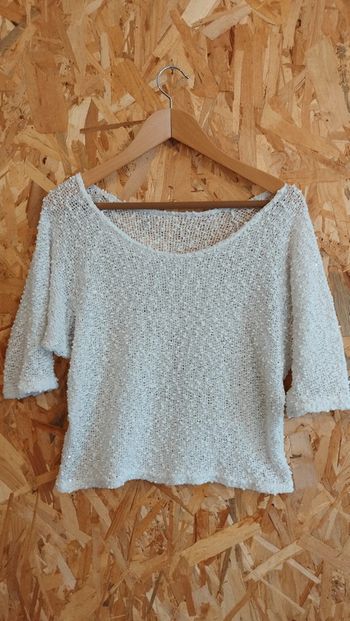 Pull blanc
