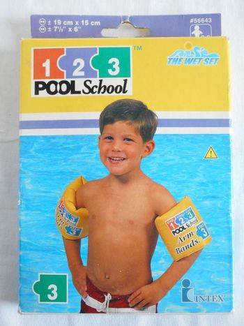Brassards Pool Scholl - Intex - 3/6 ans - Neuf