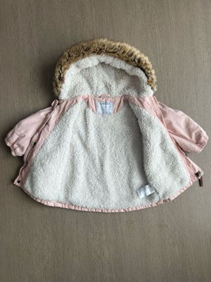Manteau fille rose - photo numéro 3