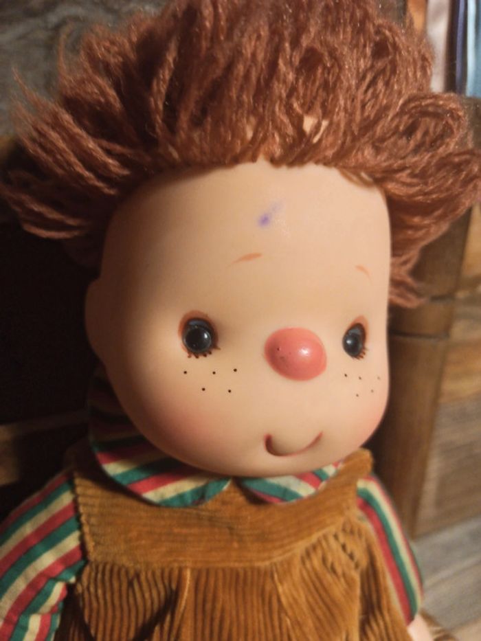 Peluche poupée vintage BE - photo numéro 4