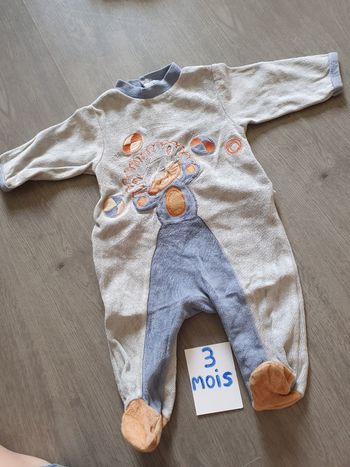 Pyjama polaire 3mois garçon