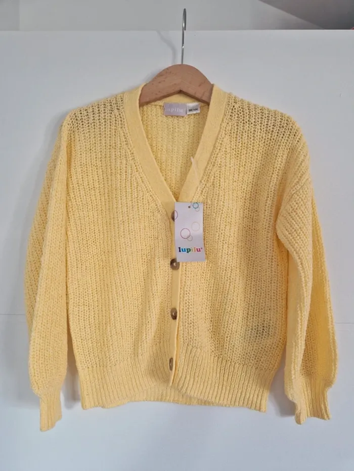 Gilet jaune Lupilu taille 2 a 4 ans neuf