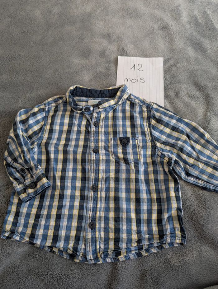 Chemise manches longues - 12 mois - Obaibi
