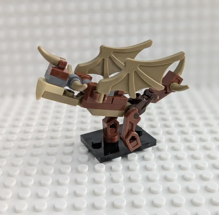 Figurine Harry Potter : Dragon Magyar à Pointes, style lego