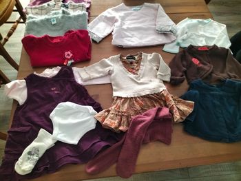 Lot vêtements fille 6 mois automne hiver