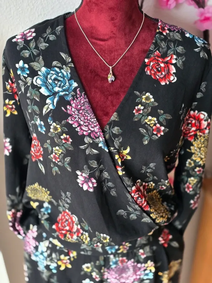 Combinaison d'été fleurie M Neuve Promod - photo numéro 4