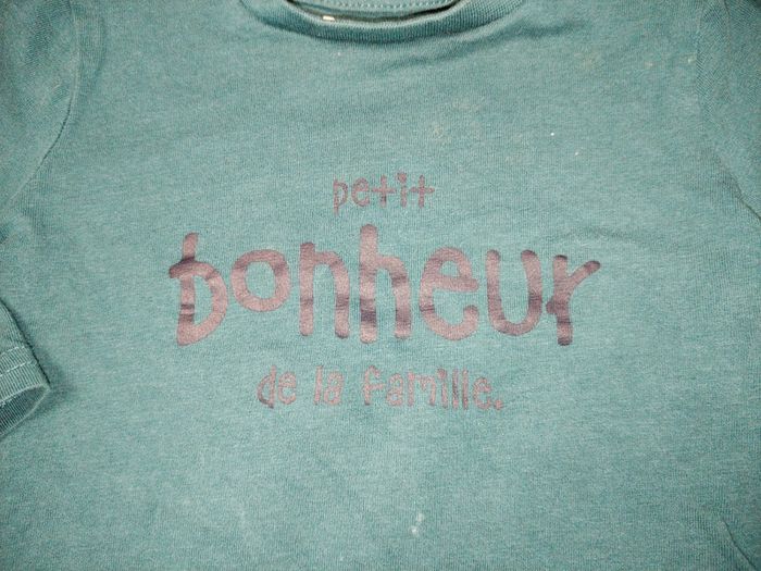 Joli t-shirt garçon manches longues 9 mois - photo numéro 2