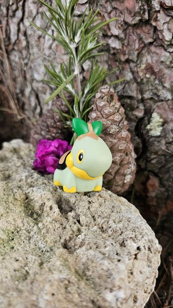 Super figurine Pokemon Nintendo finger puppet tortipouss 