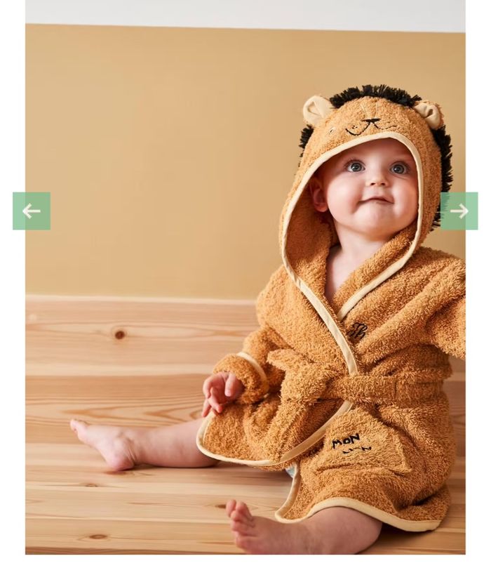 Peignoir bébé lion verbaudet - photo numéro 2