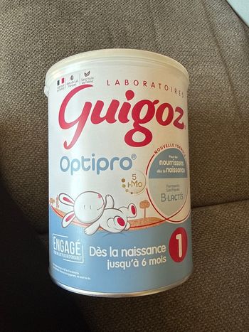 Lait guigoz premier âge 