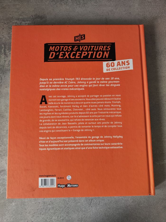 Johnny Hallyday mes  motos et voitures d'exception - photo numéro 2