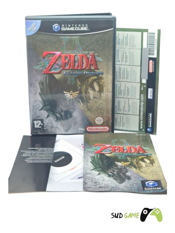 Nintendo Gamecube # Zelda Twilight Princess complet #