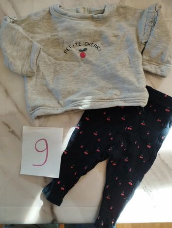 Ensemble cerise