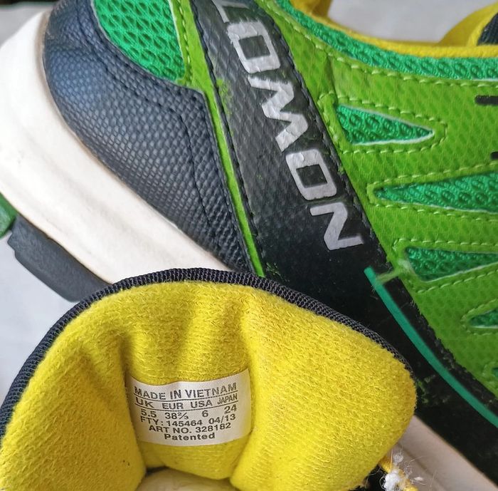 Baskets chaussures taille 38.5 salomon - photo numéro 3