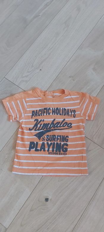 Tee-shirt rayé garçon Kimbaloo 24 mois (78)