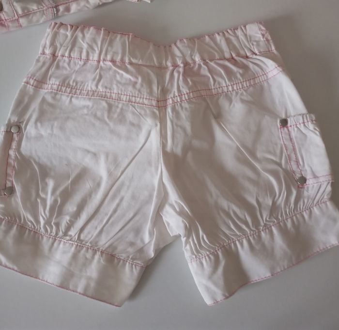 3  shorts  blancs  Charmy Kitty. Telles différentes ; 2 4 et 5 ans . État neuf - photo numéro 6