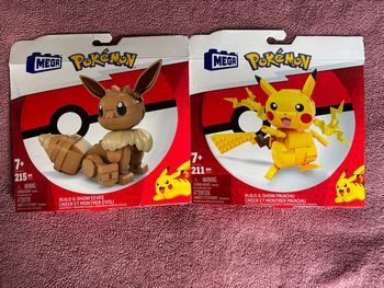 Lot de 2 boîtes de marque MEGA,Pokémon 
