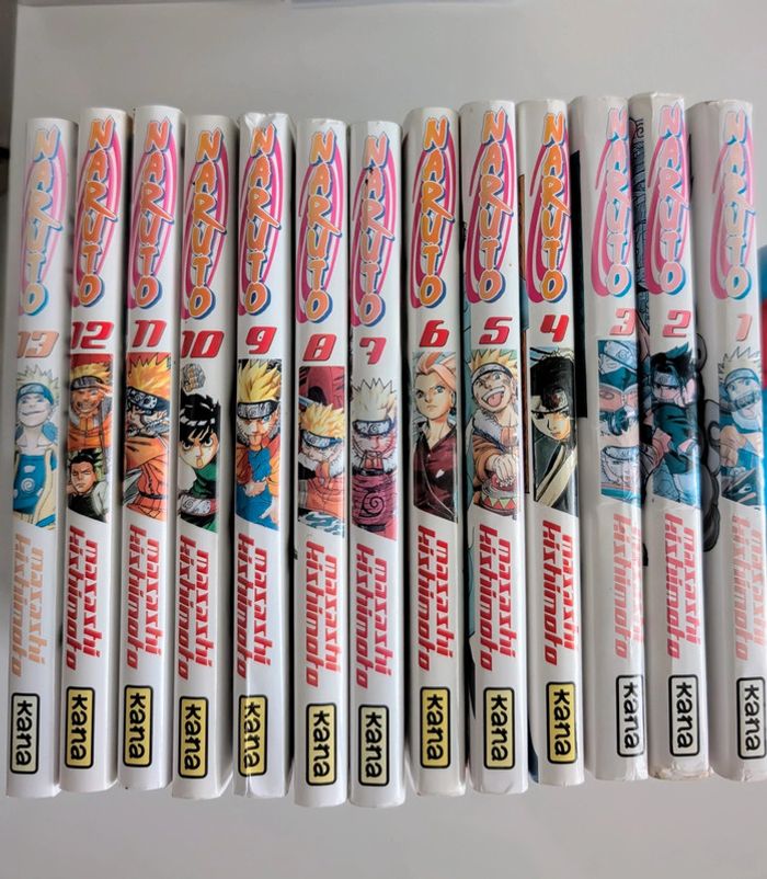 Tome Naruto 1 -> 13