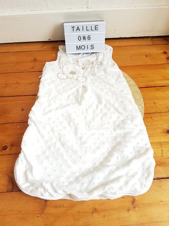 Gigoteuse garçon taille 0/6 mois