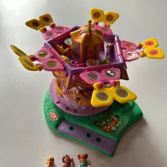 Polly pocket spin pretty carousel vintage - photo numéro 5