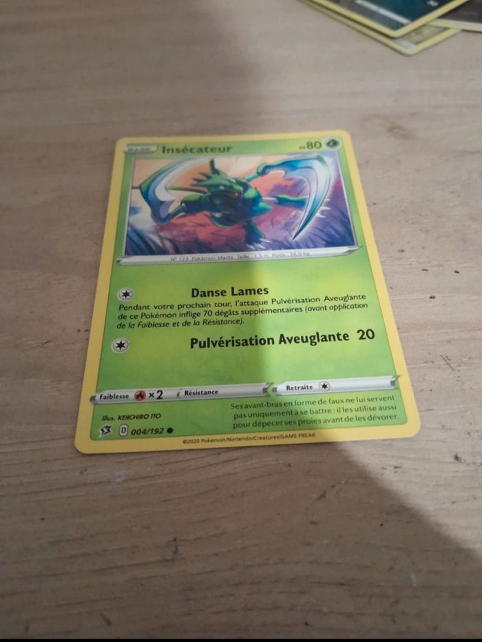 Lot de 6 cartes pokémon - photo numéro 3