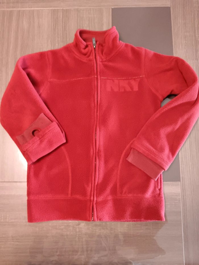 Gilet zipper polaire 8 ans