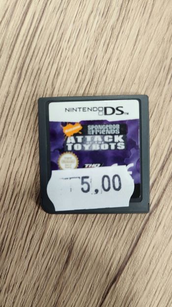 Bob l'éponge et l'attaque des robots jouets ds