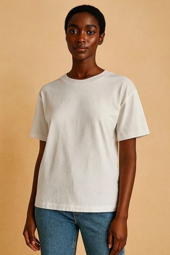 T-shirt blanc basic