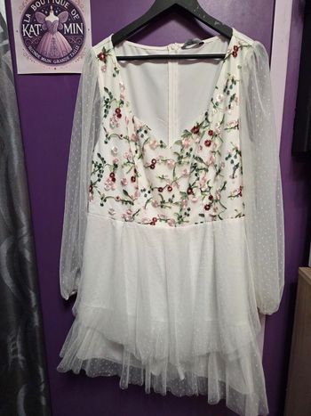 Combishort effet robe – Simplee Plus – Taille 48