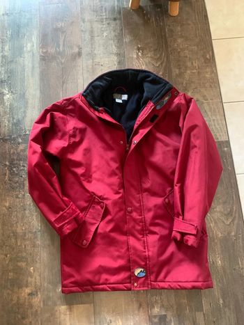 Veste snow rouge / bordeaux