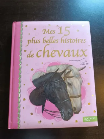 Livre MES 15 PLUS BELLES HISTOIRES DE CHEVAUX