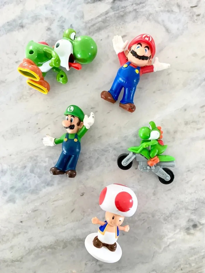 🍄 Pack 4 Figurines Super Mario – L’équipe au complet - photo numéro 2