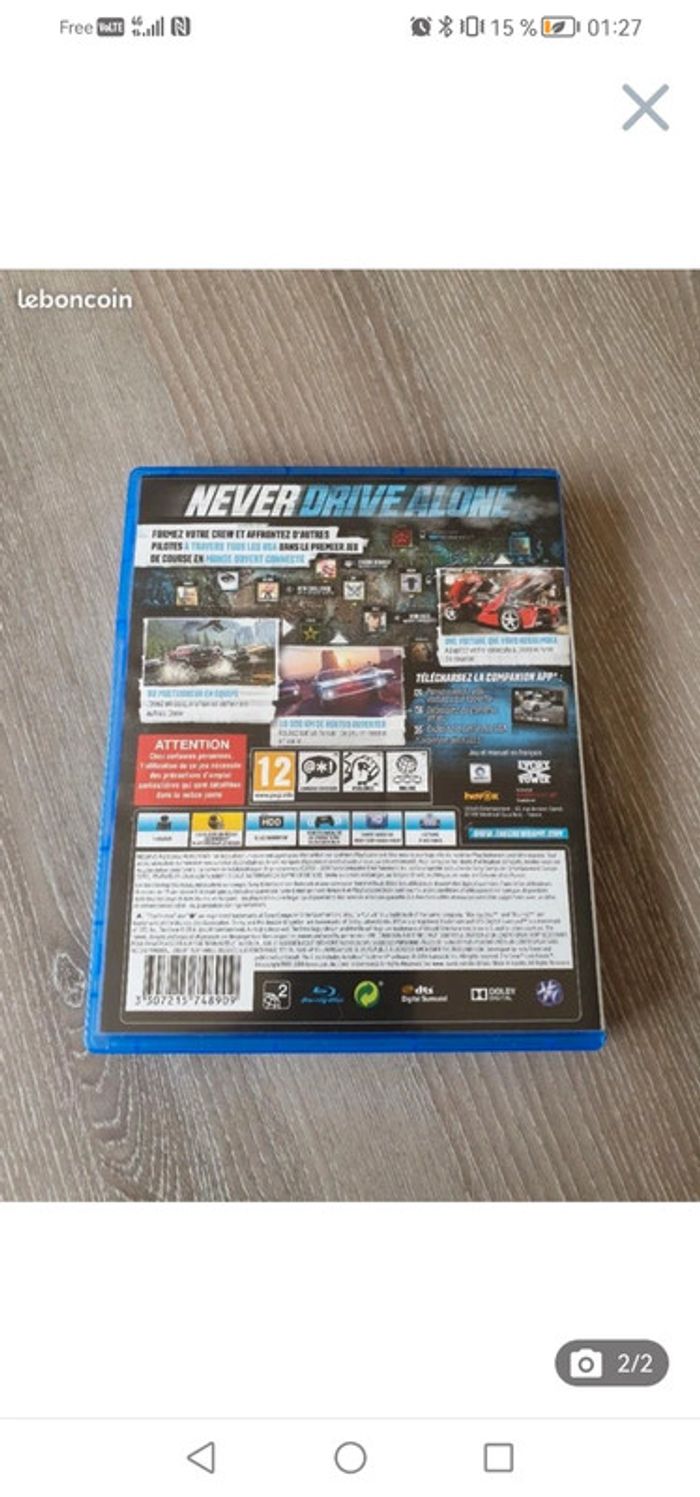 Jeu the crew ps4 - photo numéro 2