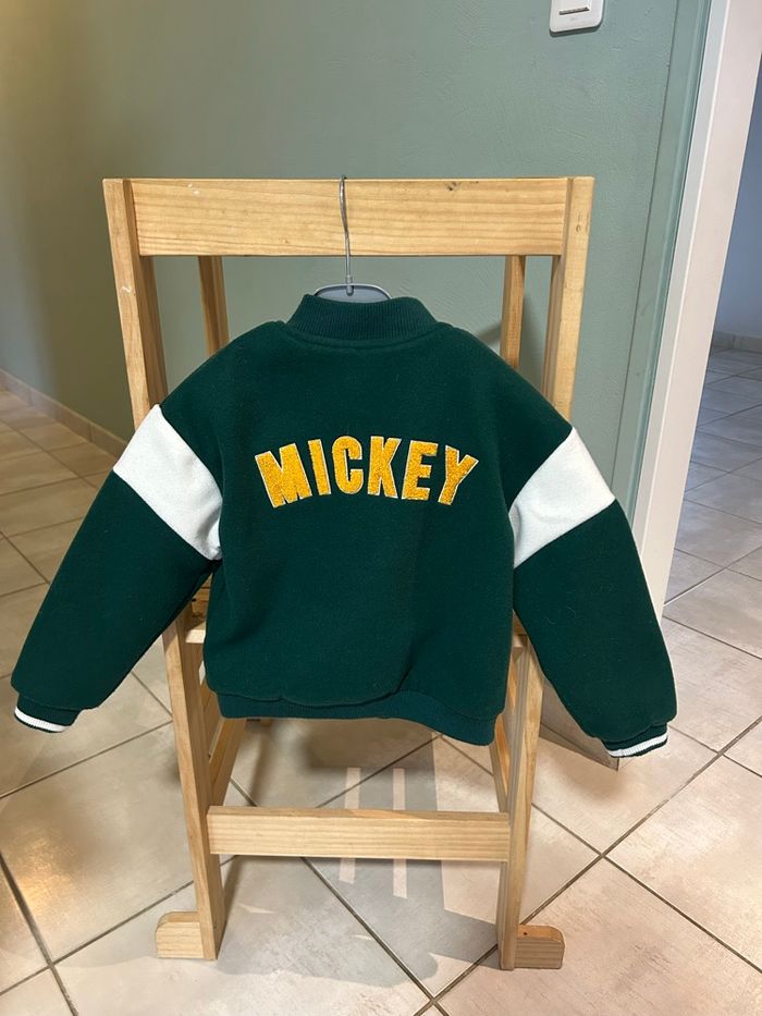Veste baseball chaude Mickey - photo numéro 2