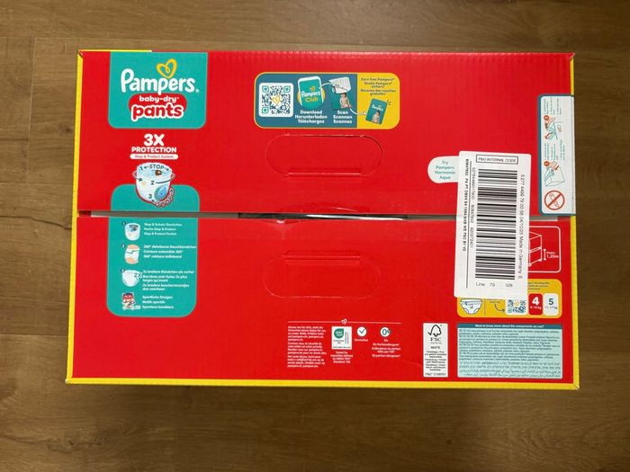 Couches Pampers taille 4 neuf - photo numéro 2