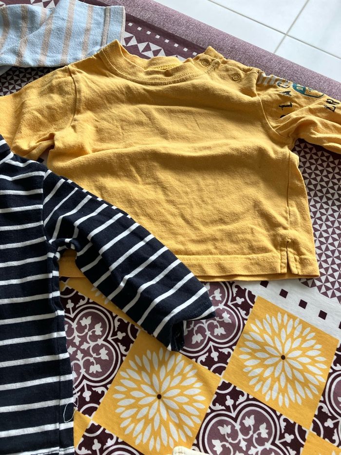 Lot 9 tee shirt 6 mois - photo numéro 5