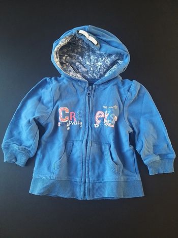 Veste à capuche 12 mois