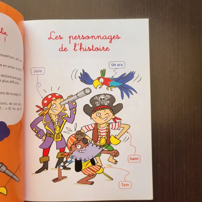 Japprends à lire avec Sam et Julie - les pirates - photo numéro 3