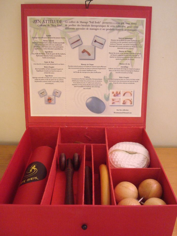 Coffret massage ZEN ATTITUDE - photo numéro 3