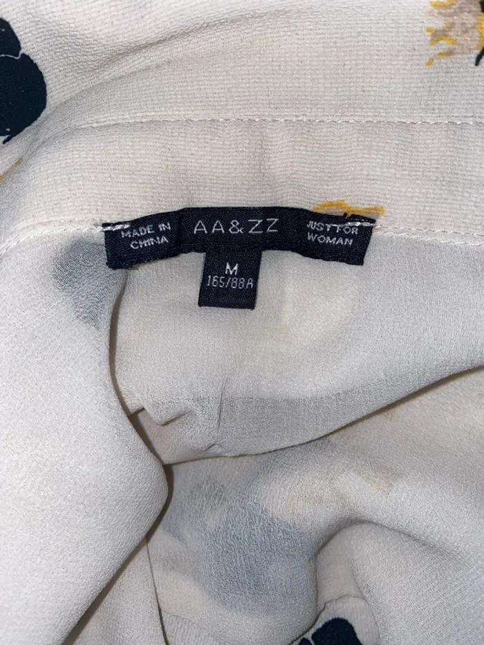 Chemise imprimée éléphants – AA&ZZ Taille M - photo numéro 8