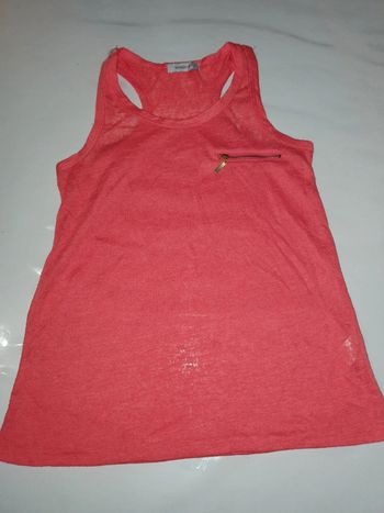 Débardeur saumon taille 2