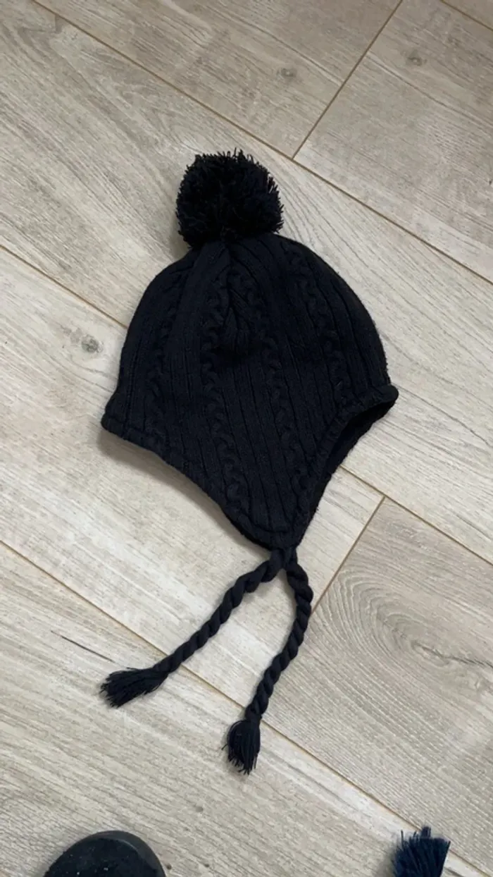 Bonnet fourré polaire 5/8 ans