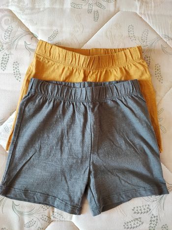 Lot de 2 shorts enfants