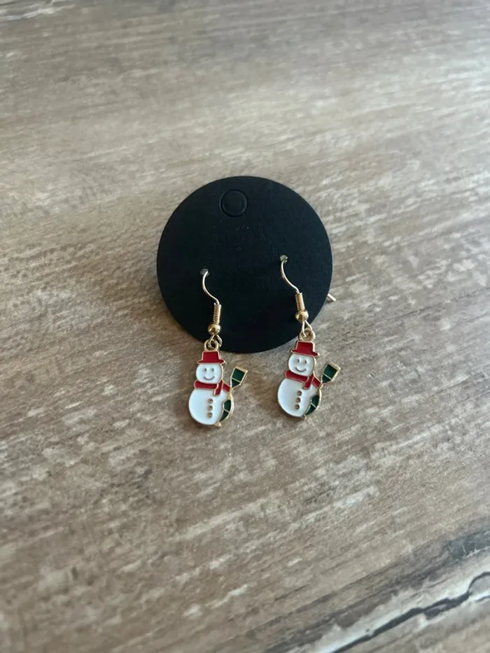 Boucles d’oreilles de Noël 🎅 neuve