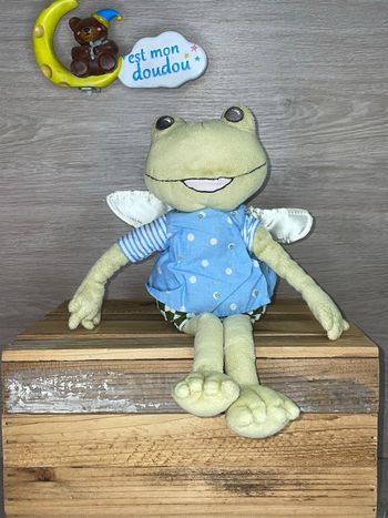 IKE03 doudou grenouille 🐸 IKEA