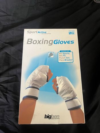 Gants de boxe pour Wii – neufs jamais ouverts 🎮🥊