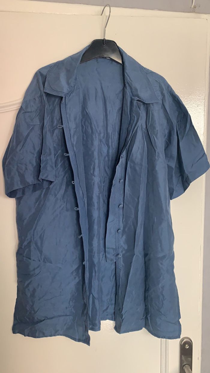 Chemisier bleu